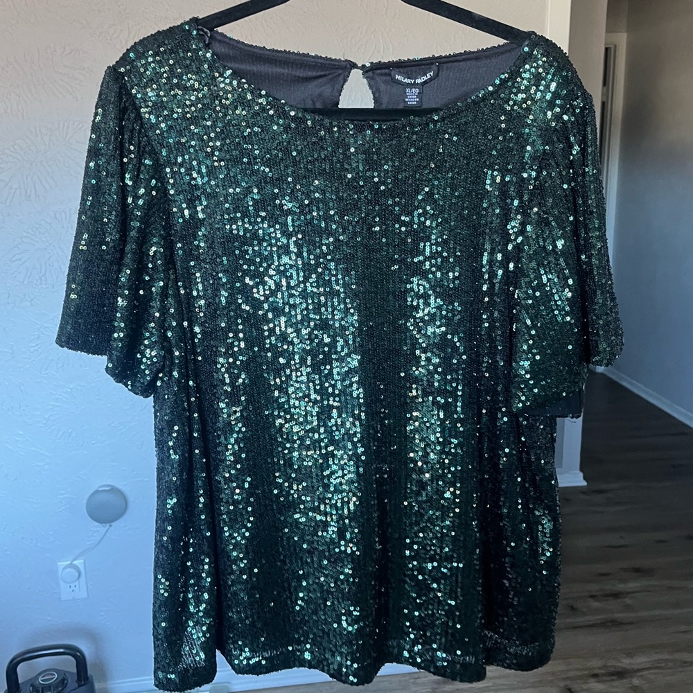 Hilary Radley Sequin Top